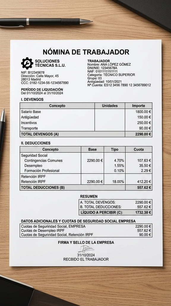 Qué es gestionar nóminas